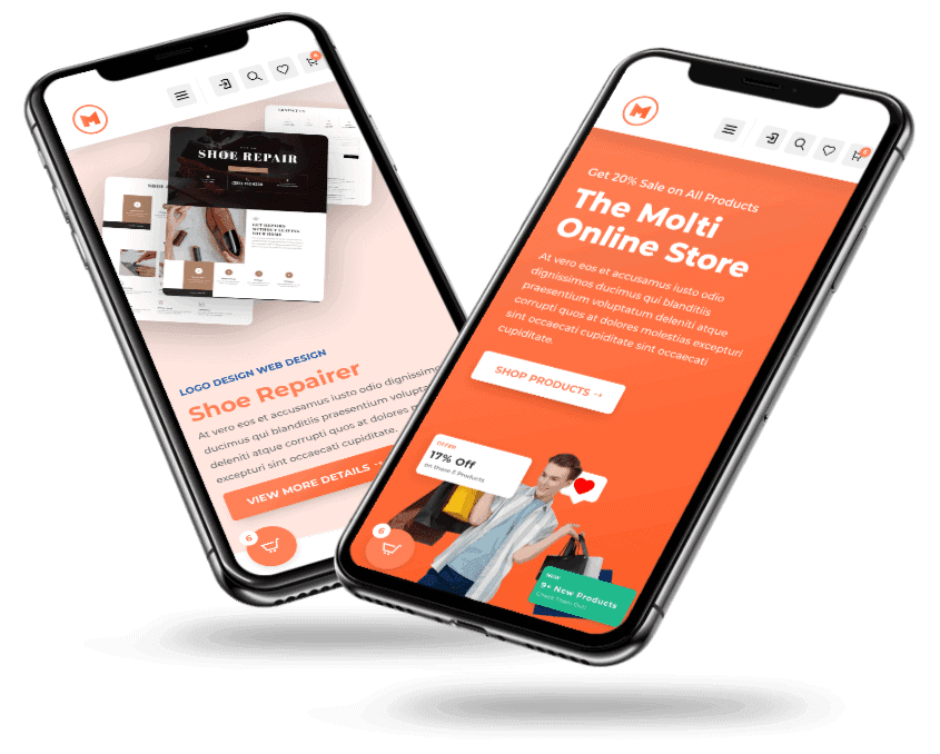Molti - Mobile Responsive Design